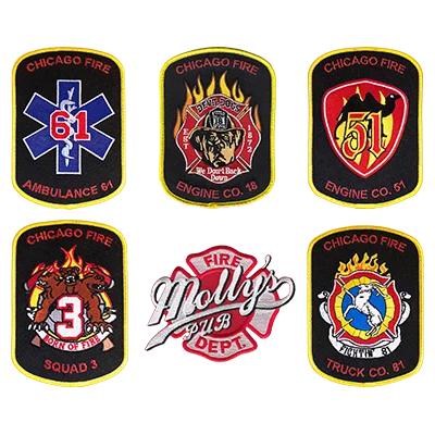 Custom Fire Department Patches